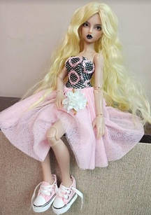 БЖ лялька 1/4, Minifee Eclair BJD, Еклер 41 см, колекційна шарнірна лялька, модель FL, повний комплект