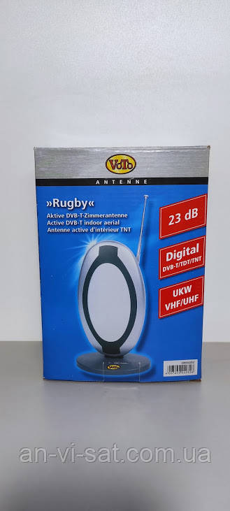Антена кімнатна Voto Rugby ( з підсилювачем)