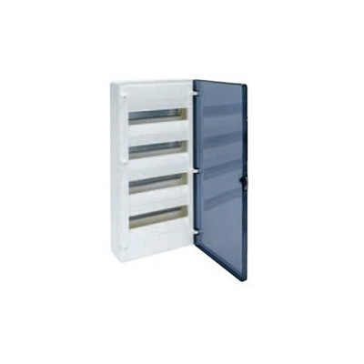 Щит зовнішній з прозорими дверцятами, 48 модулів,  GOLF VS412TD, фото 1