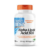 Натуральная добавка Doctor's Best Alpha-Lipoic Acid 300 mg, 180 вегакапсул