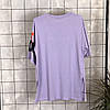 Жіноча фіолетова футболка, фото 5