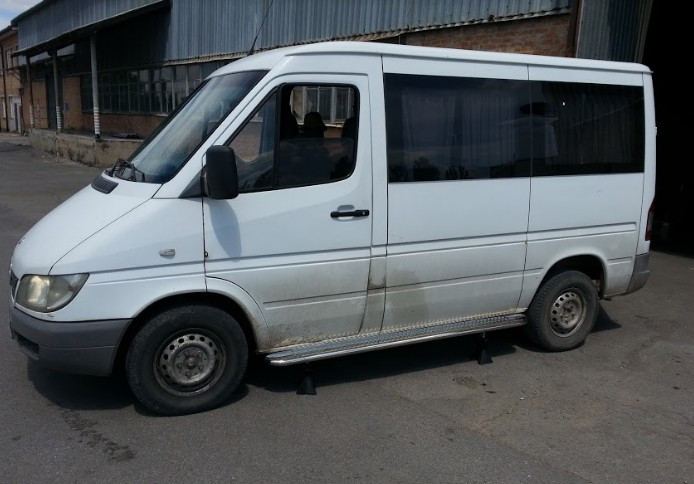 Пороги Mercedes Sprinter 2000-2006 коротка база MBSP.95.S2-01S.5