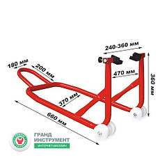 Підставка під колесо мотоцикла Torin TRMT005 250 кг, фото 4