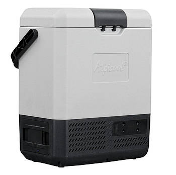 Компресорний автохолодильник Alpicool P8 (8 літрів). До -15℃, живлення 12, 24, 220 вольт, Батарея 173 Вт/год