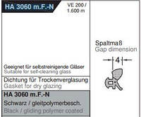 Уплотнитель Gutmann Mira HA 3060 m.F.-N, черный