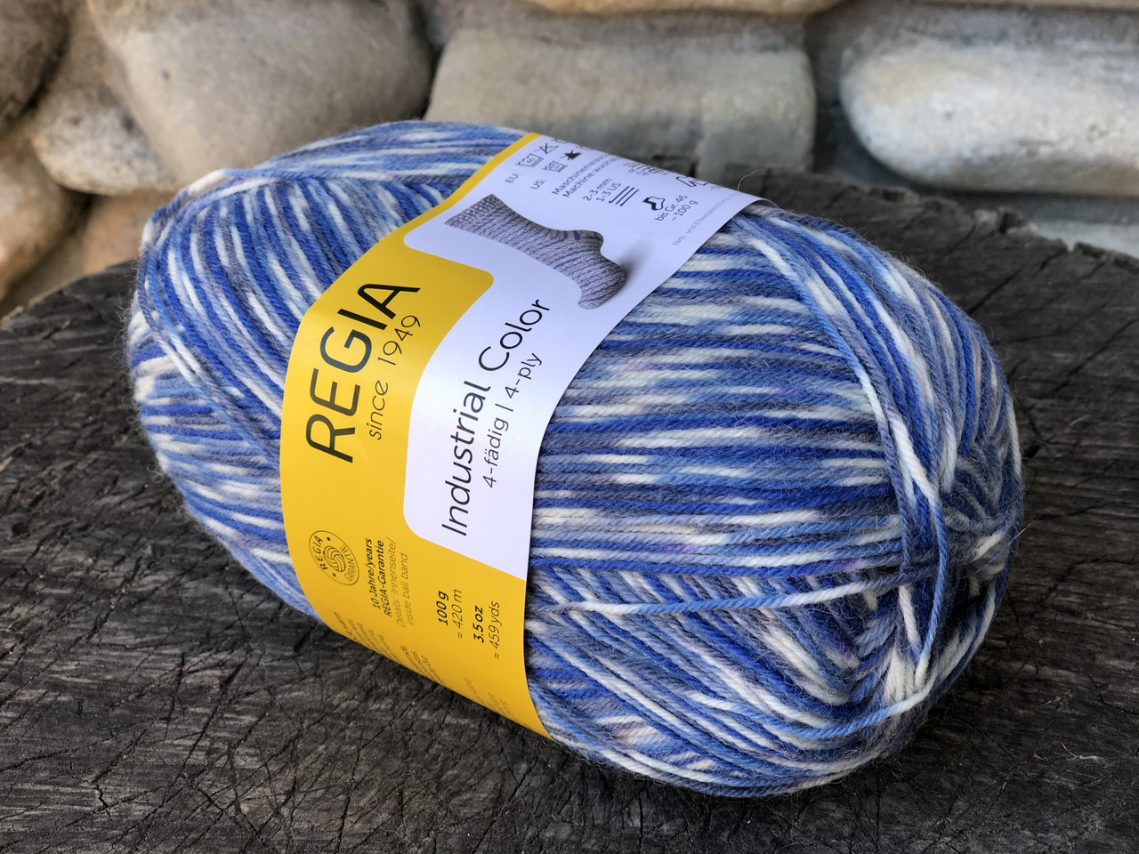 Носкова пряжа REGIA серія Industrial Color, фото 1