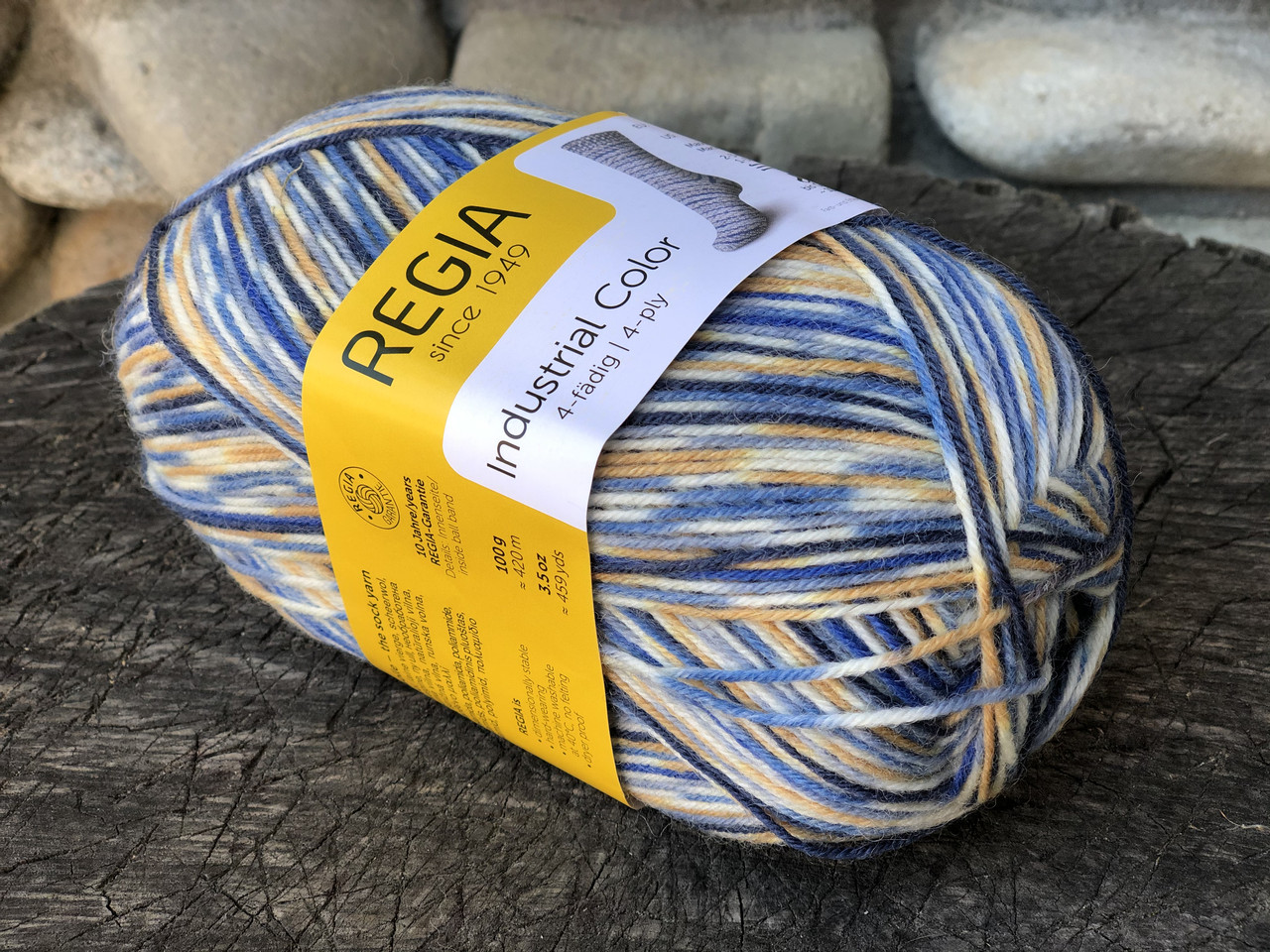 Носкова пряжа REGIA серія Industrial Color, фото 1