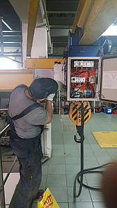Ремонт електричного канатного тельфера з вантажопідйомністю 2 тонни висотою підйому від 6м до 36м з гарантією