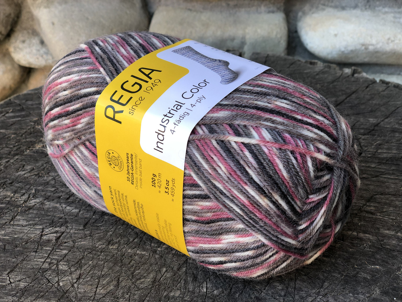 Носкова пряжа REGIA серія Industrial Color, фото 1