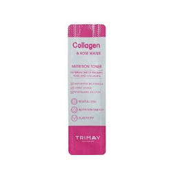 Тонер з колагеном і екстрактом троянди Trimay Collagen & Rose Water Nutrition Toner, 1 мл