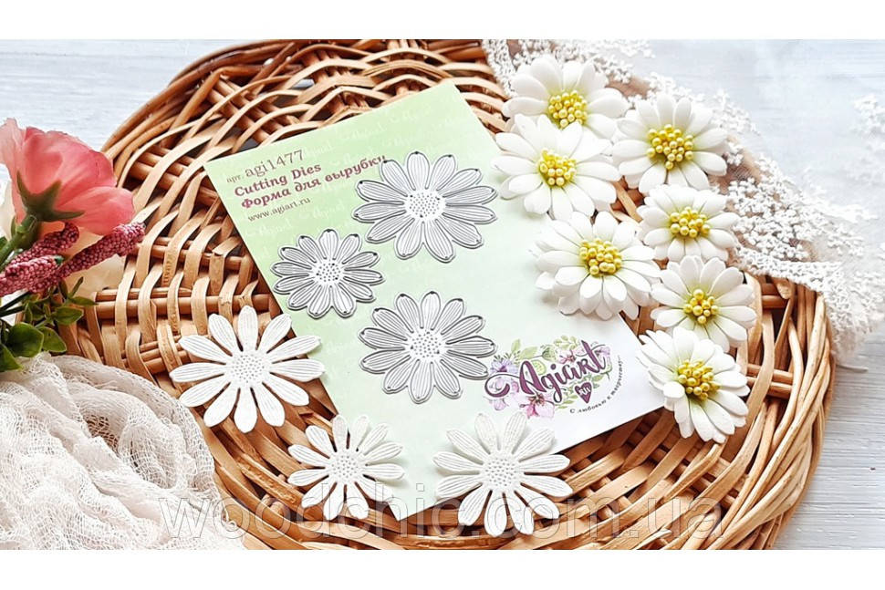 Ножі для вирубування "Ромашки" від AgiArt, фото 1