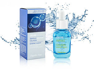 Сироватка з колагеном FarmStay DR.V8 Ampoule Solution Collagen, 30 ml