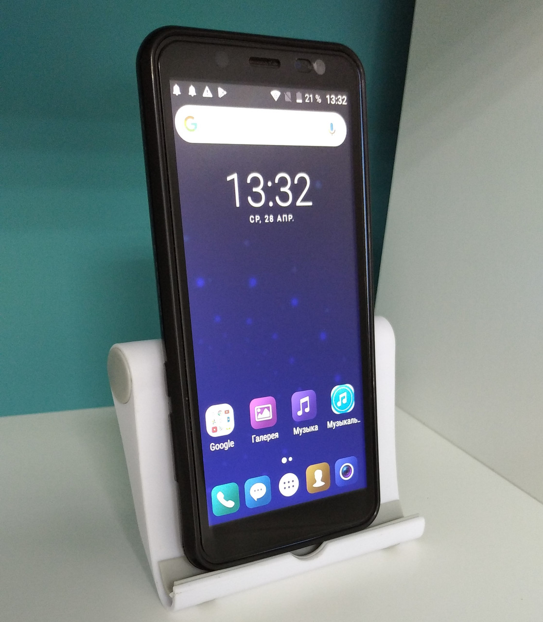БУ Мобільний телефон HOMTOM S16 2/16GB блакитний