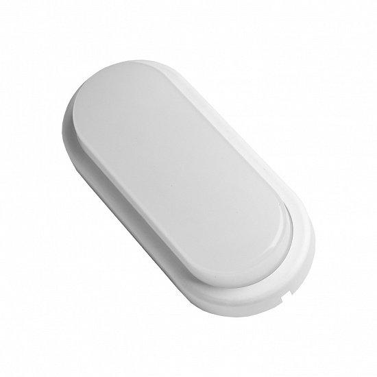 Світильник LED EUROLAMP 12W 5500K 1040Lm IP65 накладний овальний ЖКГ LED-NLS-12/55(F) (світлодіодний), фото 1