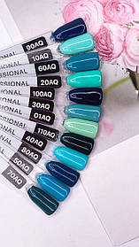 Гель лаки Kodi AQUAMARINE ''AQ'' 12 мл