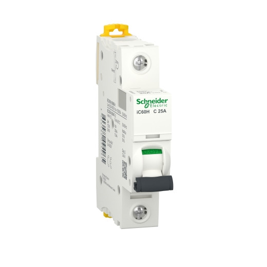 Автоматичний вимикач Schneider Electric Acti 9 iC60N(H) 1p 25A C 10kA A9F89125