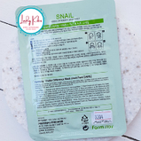Тканинна маска для обличчя з муцином равлика FarmStay Visible Difference Mask Sheet Snail, 23ml, фото 2