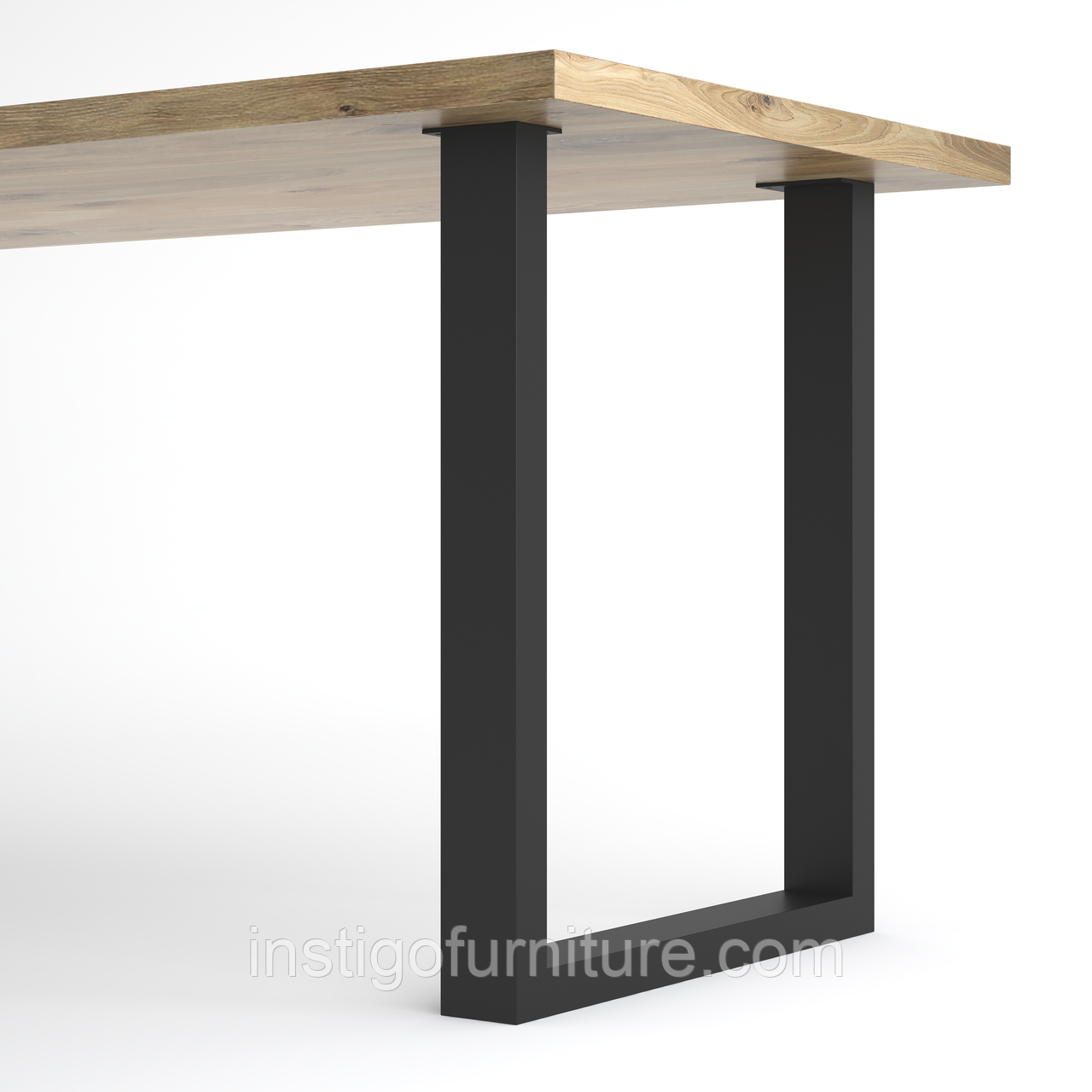 Опора ніжка для столу з металу 550×100mm, H=730mm