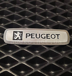 Шильдики марки автомобіля PEUGEOT для EVA килимків металеві