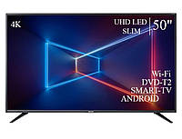 Телевізор Sharp Шарп 50" Smart-TV/DVB-T2/USB АДАПТИВНИЙ UHD,4K/Android 13.0