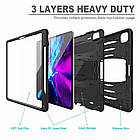 Чохол Heavy Duty Case для Apple iPad Pro 12.9" 2018 / 2020 Blue, фото 4