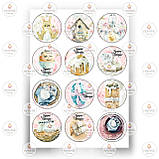 Друк їстівного фото — Вафельний папір — Великодня No21, фото 8