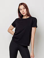 Футболка жіноча Vivioji Чорний розмір XXL (12423)