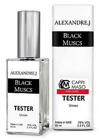 Тестер DUTYFREE унісекс Alexandre J Black Muscs, 60 мл