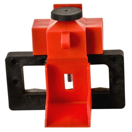 Універсальний застібковий блокувальник вимикачів Brady 065329 для переривачів із завищеним розміром, фото 1