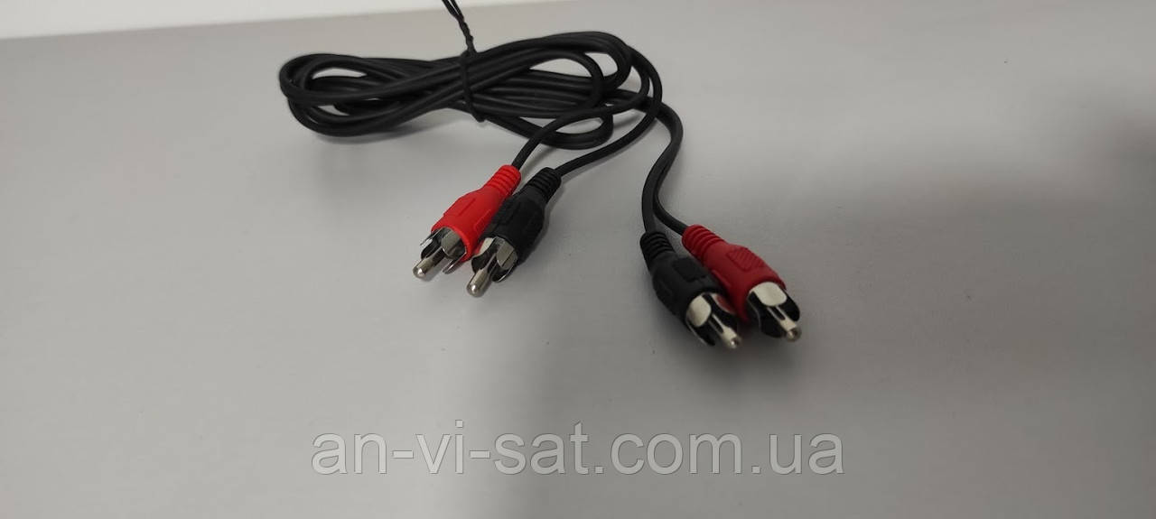 Шнур 2RCA - 2RCA 1,8 м.