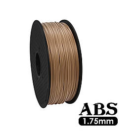 Пластикова нитка ABS, 1.75 мм, 1 кг золотистий