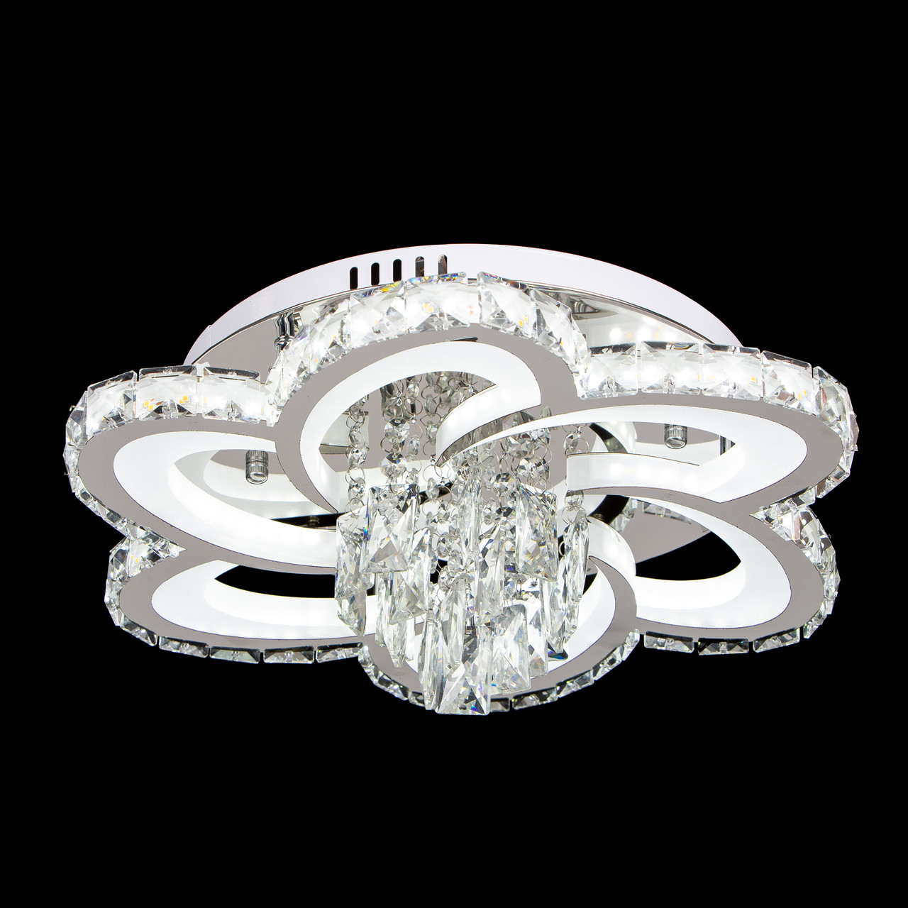 Люстра світлодіодна кришталева з пультом управління