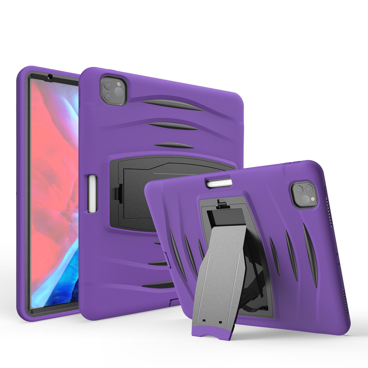 Чохол Heavy Duty Case для Apple iPad Pro 12.9" 2018 / 2020 Purple, фото 1