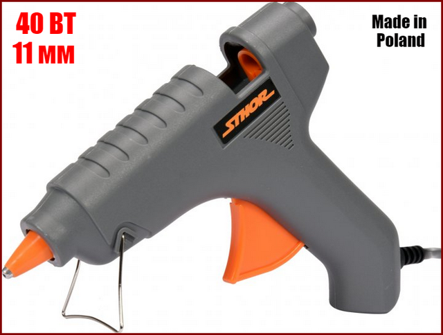 Клейовий пістолет STHOR 40 ВТ 73056