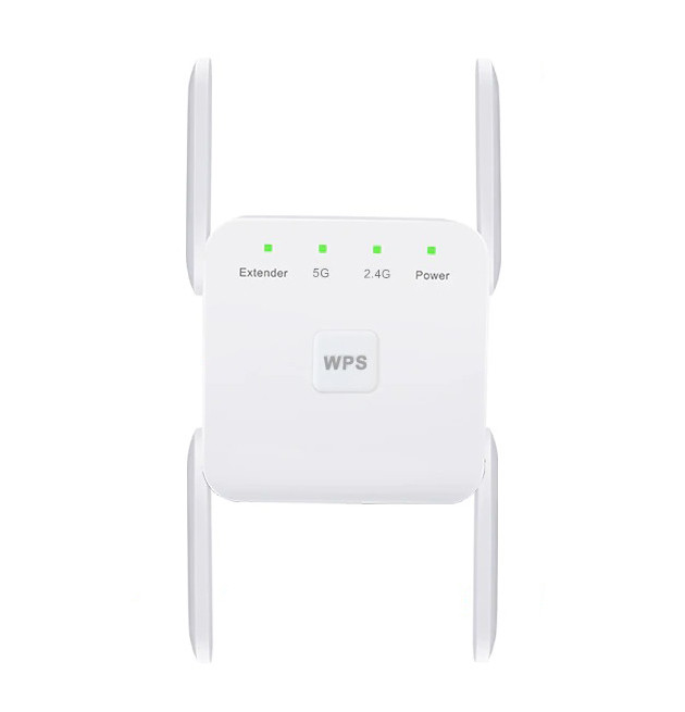 Wi-Fi усилитель EasyIdea Wi-Fi Repeater Extender 2.4Ghz/5Ghzv White - фото 2 - id-p1407058874