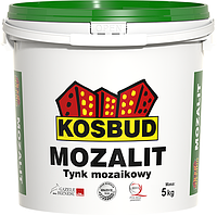 Штукатурка мозаичная акриловая,Kosbud MOZALIT, серия NTM, ведро 5 кг