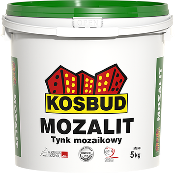 Штукатурка мозаичная акриловая,Kosbud MOZALIT, серия TM, ведро 5 кг
