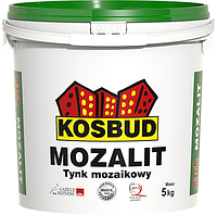 Штукатурка мозаичная акриловая,Kosbud MOZALIT, серия TM, ведро 5 кг
