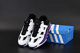 Чоловічі кросівки Adidas Niteball White Violet, кросівки адідас найтбол, фото 4