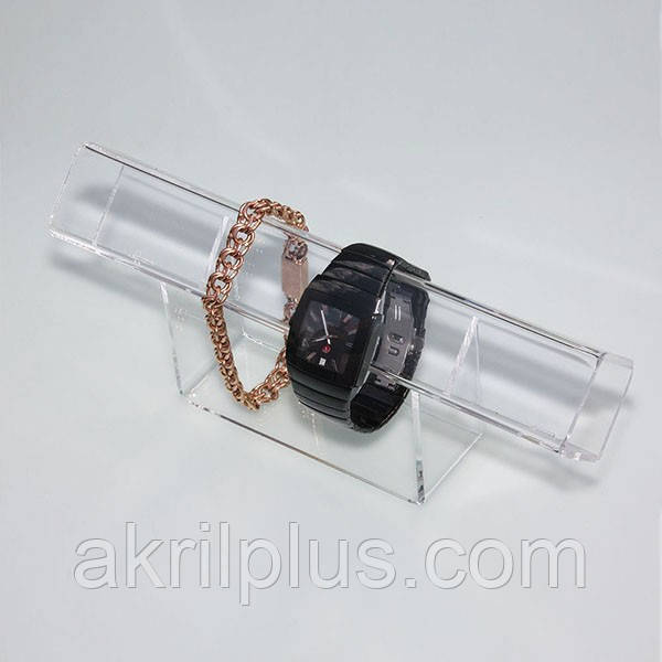 Підставка туба для наручних годинників і браслетів з акрилу
