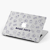 Пластиковий чохол для Apple MacBook Pro / Air Ваше Лого (Your logo) макбук про case hard cover