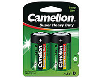 Батарейка CAMELION R20 D 2 bl green
