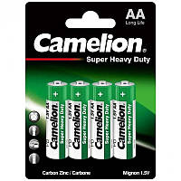 Батарейка CAMELION R6 AA 4 bl green