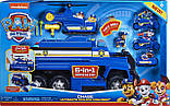 Щенячий патруль Paw Patrol Великий поліцейський автомобіль Гончика 5 в 1 зі звуковим і світловими ефектами, фото 3