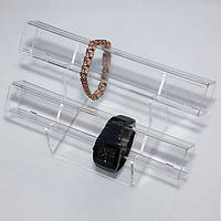 Підставка двоярусна для наручних годинників і браслетів для демонстрації товару