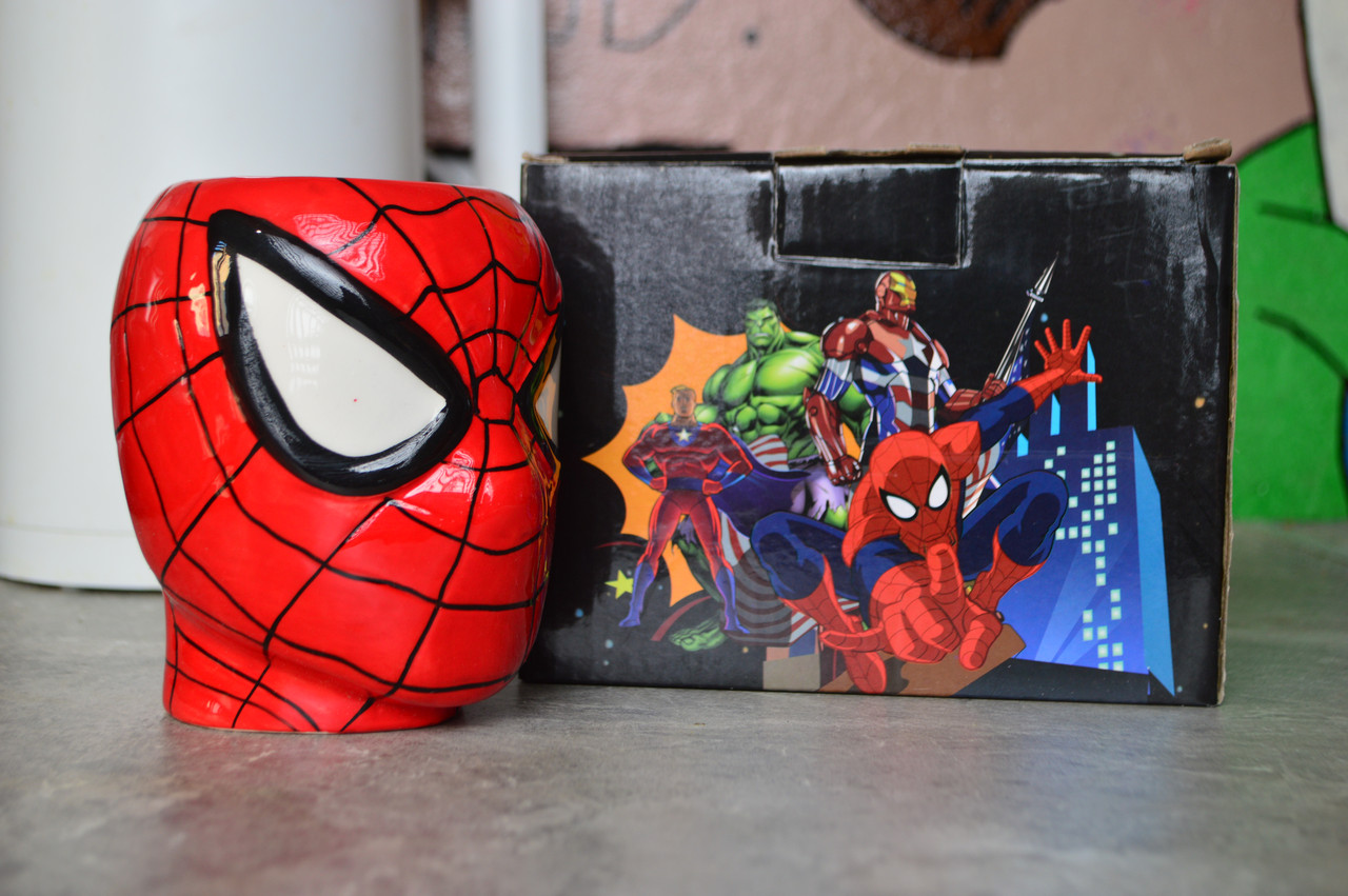 Кружка керамічна супергерой Людина-павук Spiderman Avengers