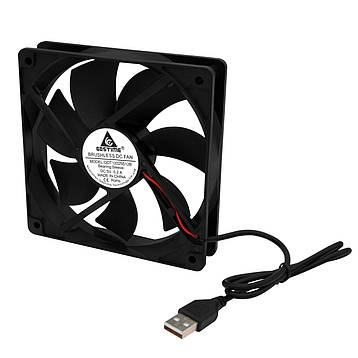 Вентилятор GDT12025S12B 120х120, 5V, 0.2A (USB), фото 1