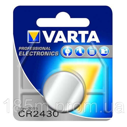 Батарейка VARTA CR2430 6430 - фото 1 - id-p1170525076