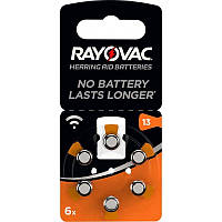 Батарейка VARTA RAYOVAC 13 PR48 blist 6