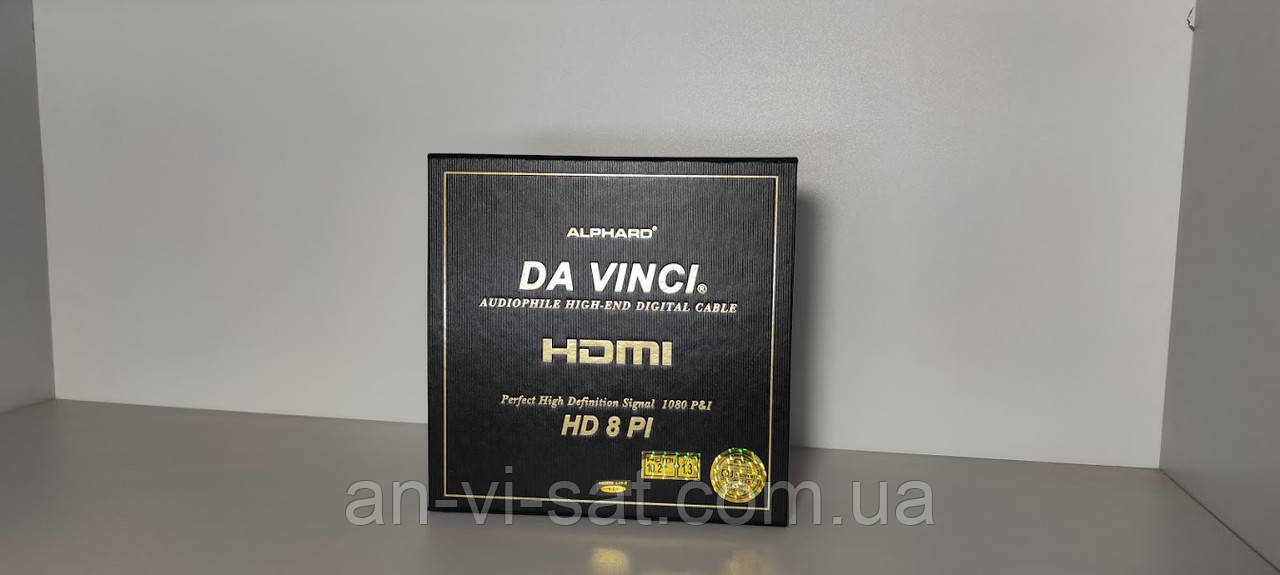 HDMI - HDMI DA VINCI HD 8 PIF 0,8 м, фото 1